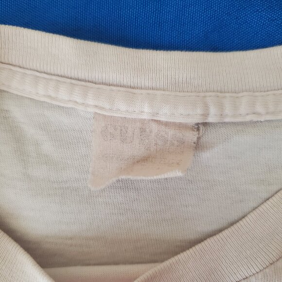 VTG Guess By George Marciano OSFA (XL) Big Logo tshirt - Picture 5 of 11